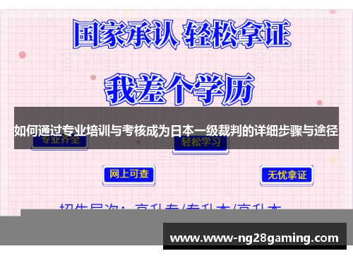 如何通过专业培训与考核成为日本一级裁判的详细步骤与途径